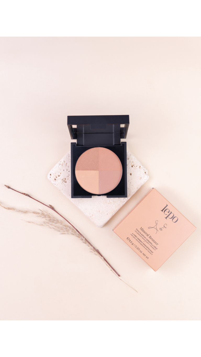 Mineral Bronzer Kompakter Puderbronzer in 4 Farben mit reinen Mineralpigmenten und Vitamin E 8,5g