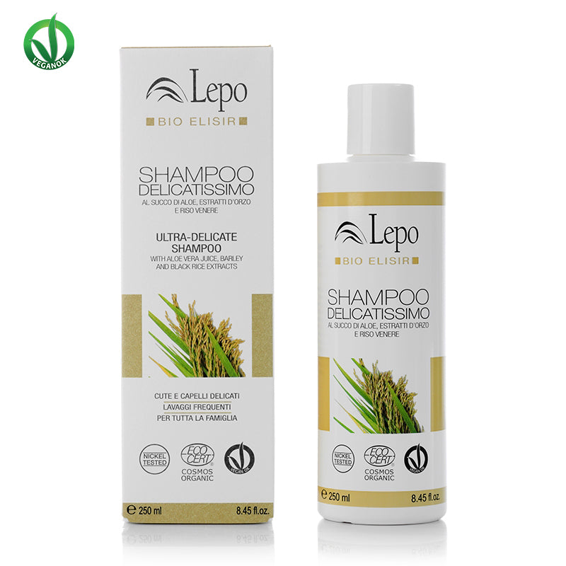 Extrem mildes SHAMPOO bei empfindlicher Kopfhaut und empfindlichen Haaren  250ml