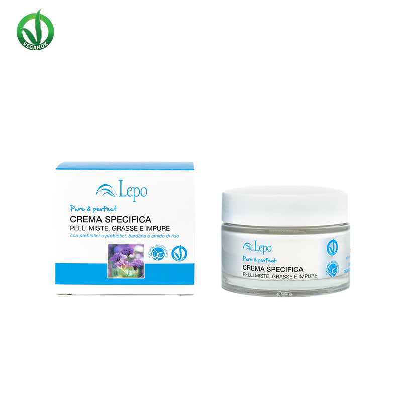 Spezialcreme mit Präbiotika und Probiotika, kletten und Reisstärke  50ml