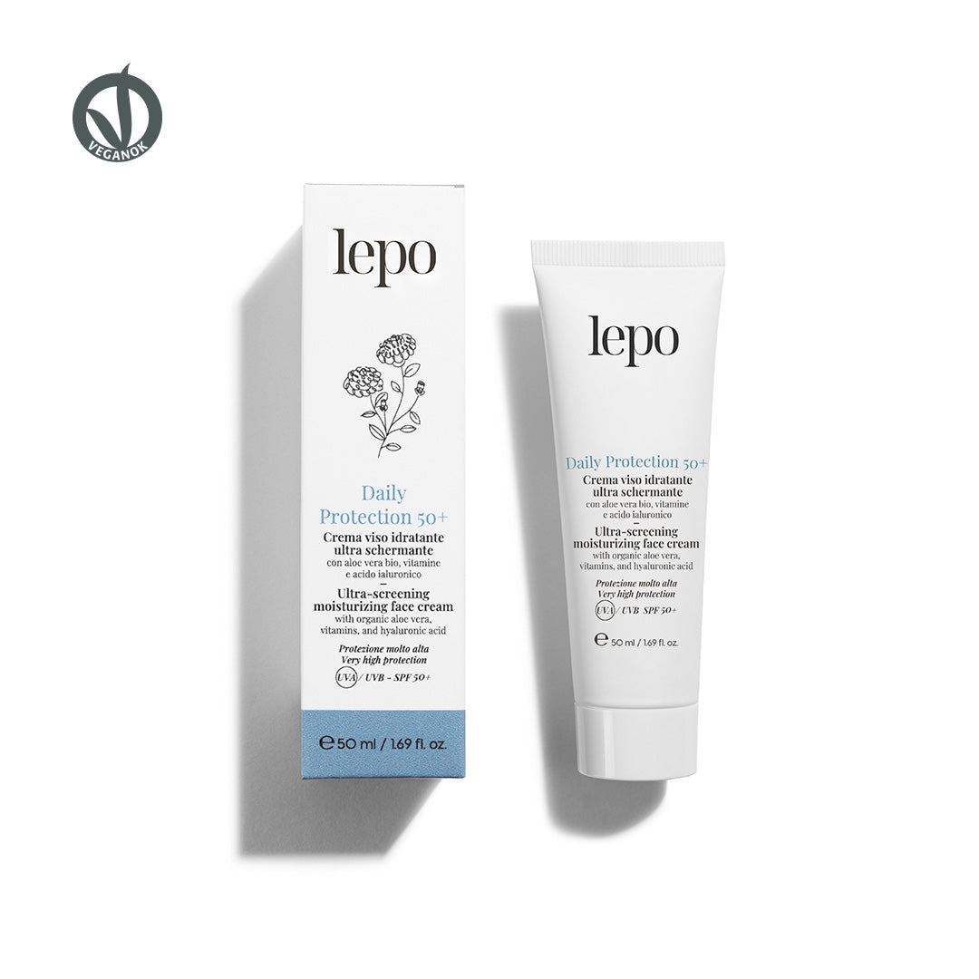 Daily Protection 50+ Ultra schützende Feuchtigkeitscreme für Gesicht - UVA/UVB Schutz LSF 50+  50ml