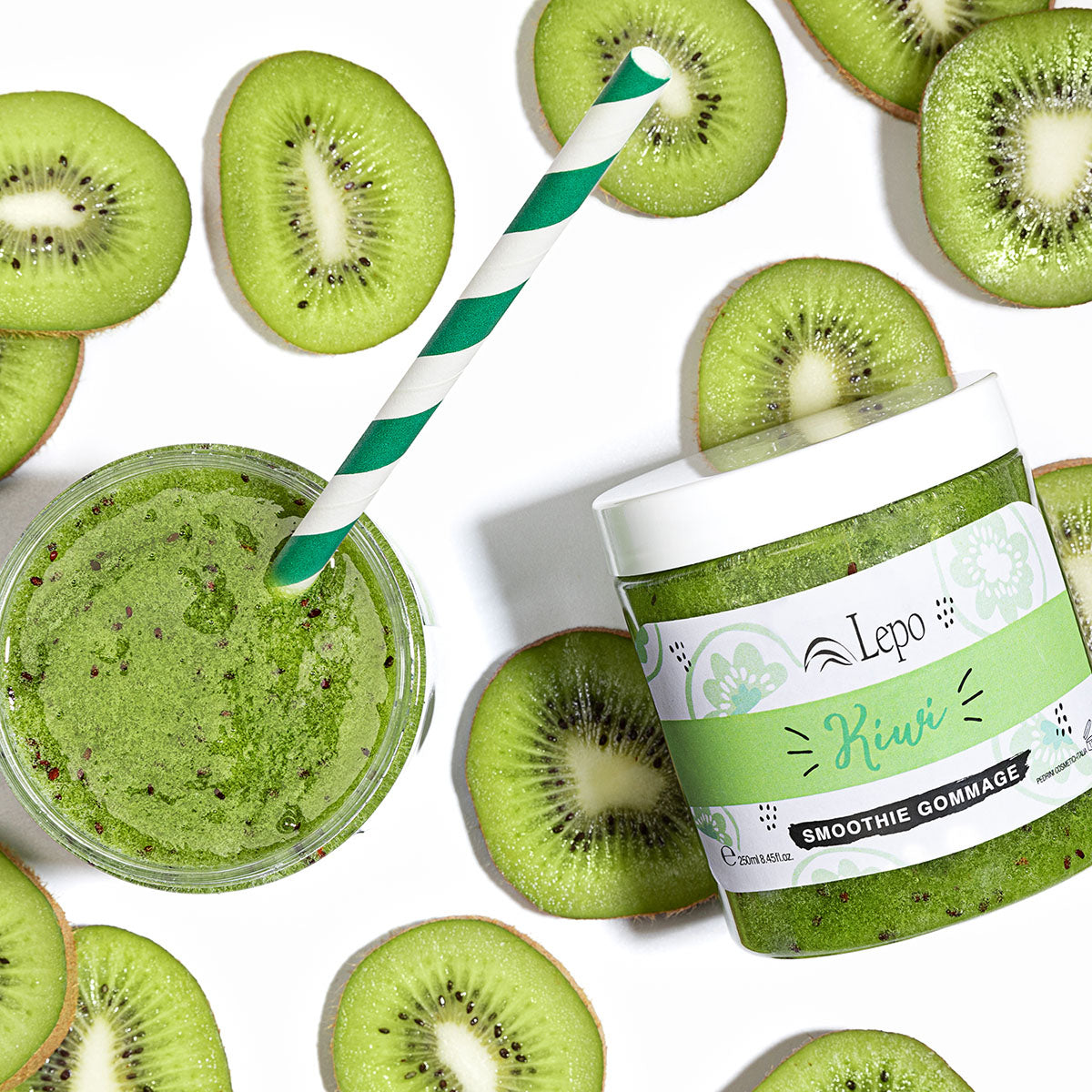 Kiwi Smoothie Gommage   Kiwi-Reinigungs-KÖRPERPEELING   250ml