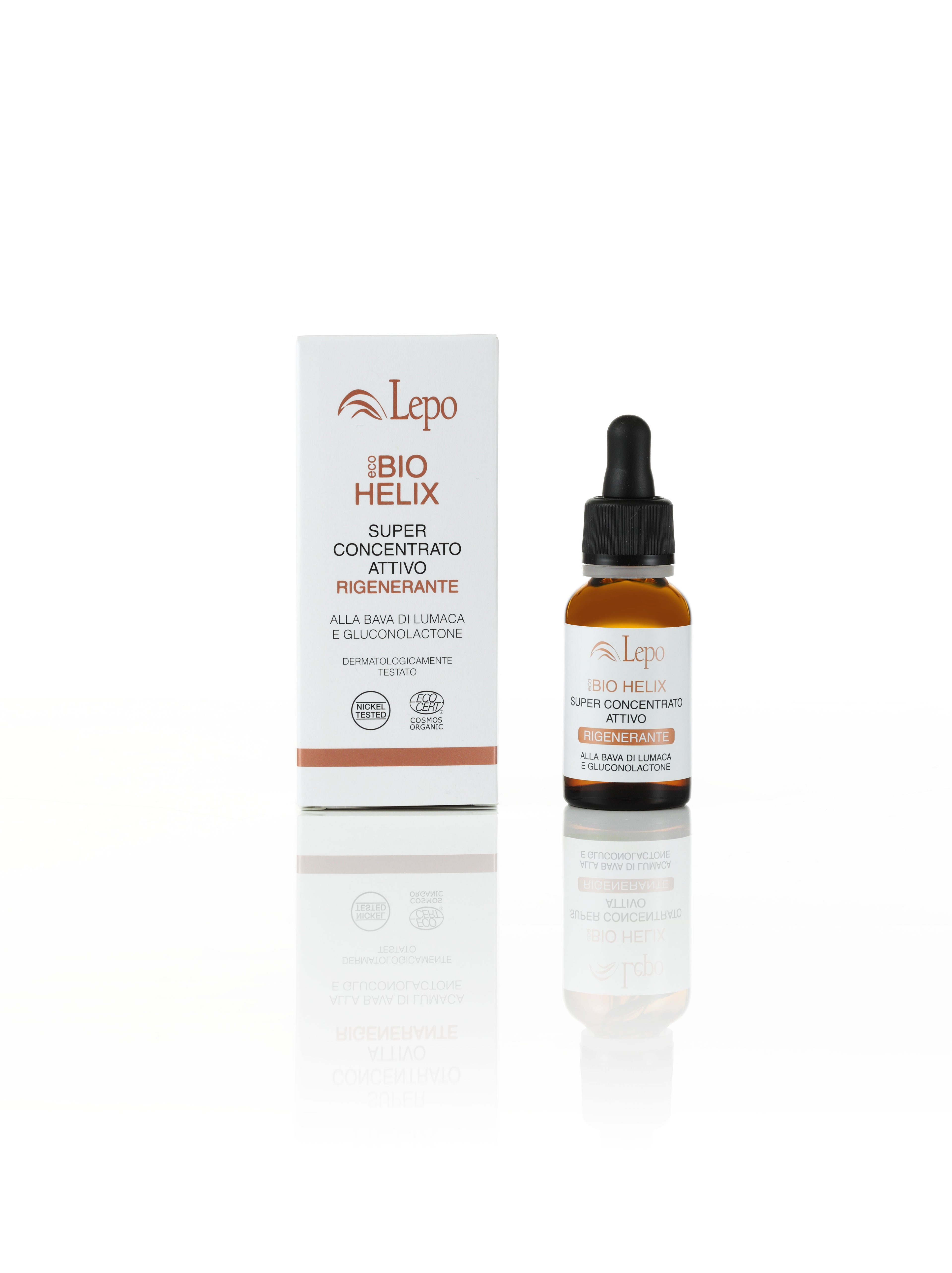 Ecobio HELIX Regenerierendes Aktiv-Superkonzentratmit Schneckenschleim und Gluconolacton  20ml
