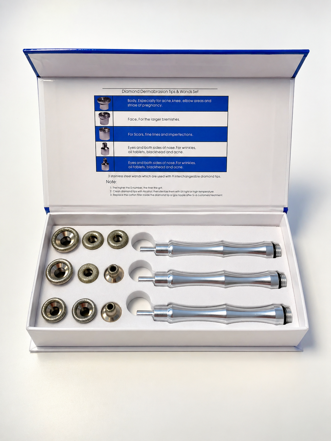 Mikrodermabrasion-Aufsatzset  1 Artikel