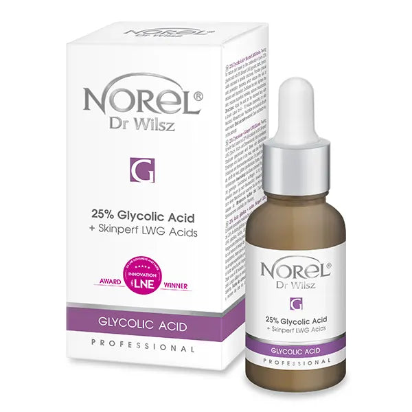 KABINENWARE   25% Glycolsäure+ Skinperf LWG-Säuren  30ml