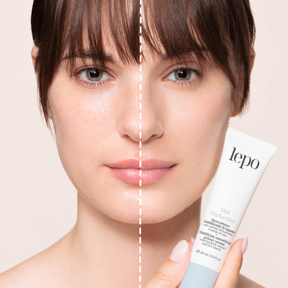 MAT PERFECTION Serum-Glättungs-Mattierungsgrundierung mit Klettenextrakt und Reisstärke  30ml