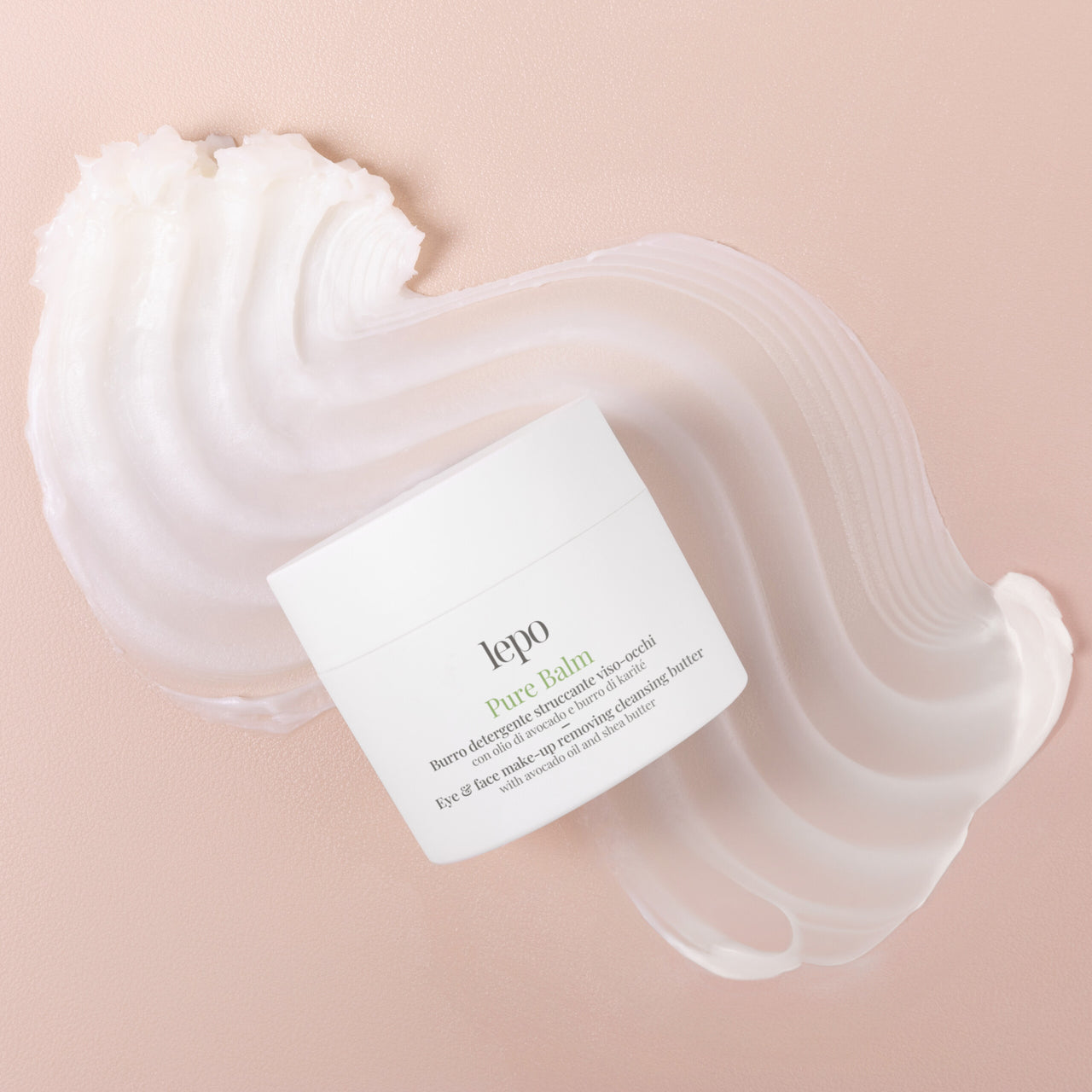 PURE BALM Augen-Make-up-Entferner-Reiniger-Butter mit Avocadoöl und Sheabutter 50ml