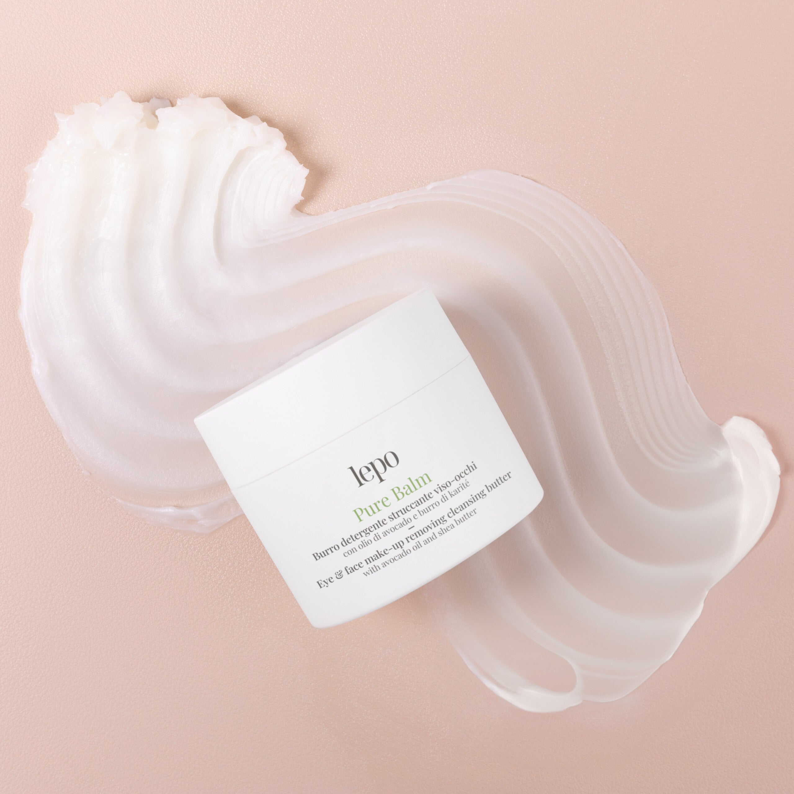 PURE BALM Augen-Make-up-Entferner-Reiniger-Butter mit Avocadoöl und Sheabutter 50ml