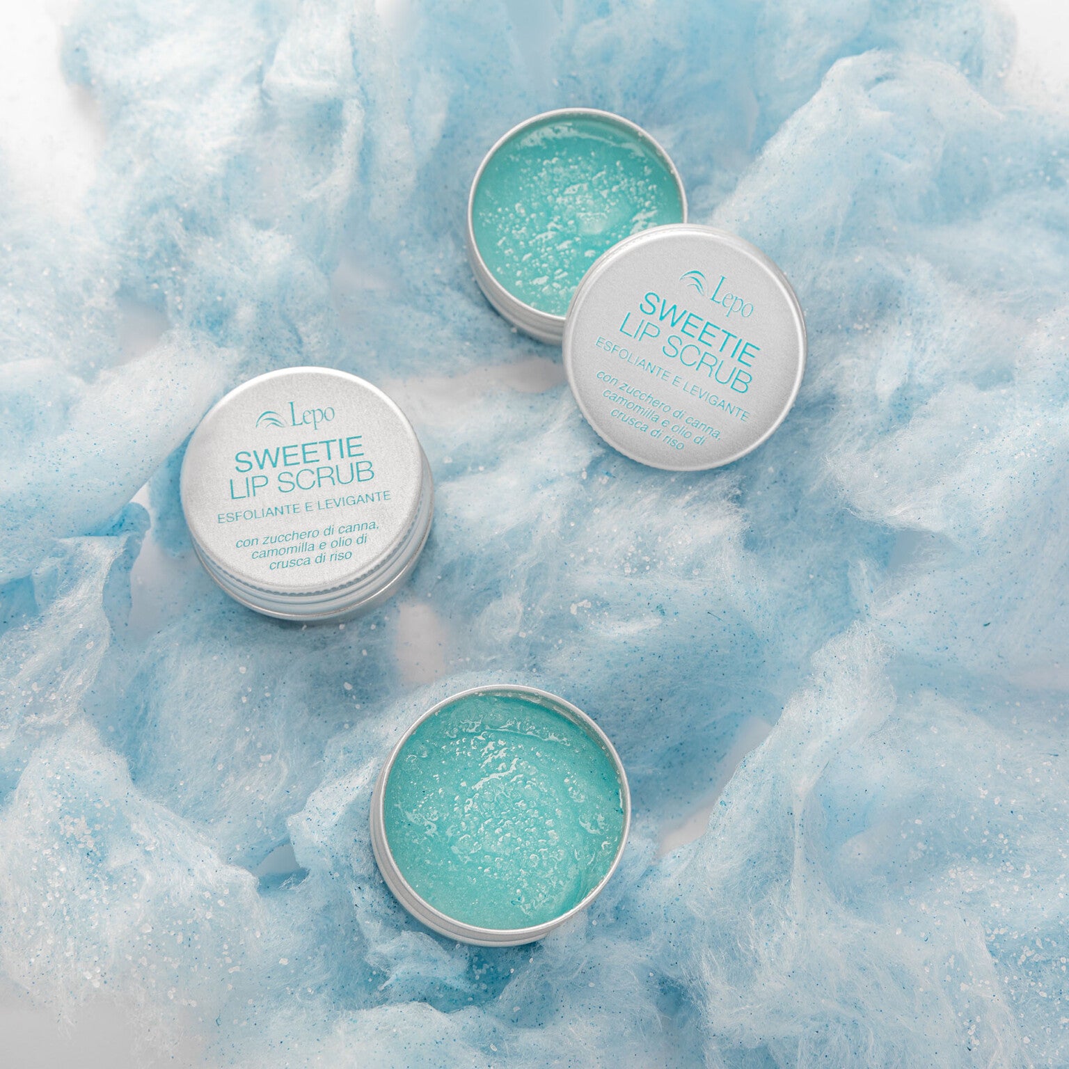 Sweetie Lip Scrub  Peeling und Glättung mit braunem Zucker, Kamille und Reiskleieöl  15ml
