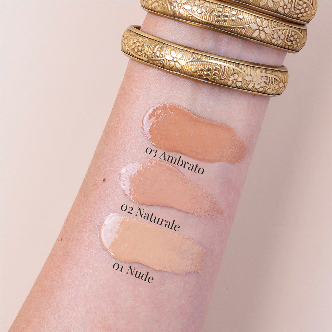 Bio Perfection Serum-Foundation mit Bio- Dattelöl, Macadamiaöl und Reisstärke  20ml