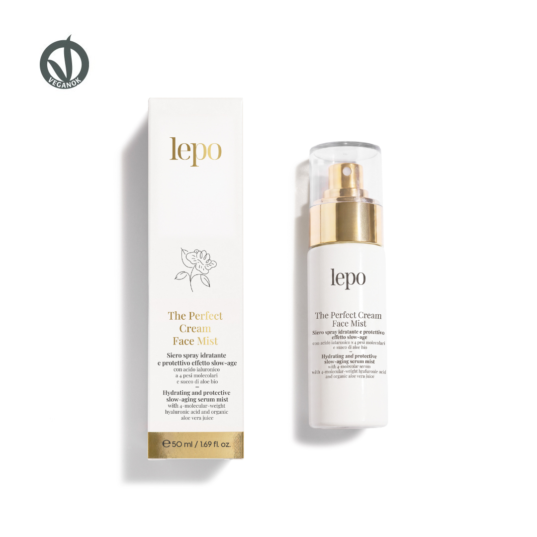 The Perfect Cream Face Mist mit Hyaluronsäure in vier verschiedenen Molekulargewichten und Bio-Aloe-Vera-Saft  50ml